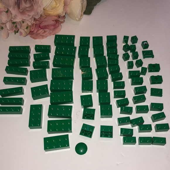 Green Legos Green LEGO Bricks 90s Green Assorted Legos #1 - Picture 9 of 13
